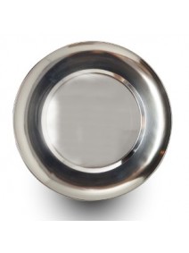 plato hondo ac. inox. 22 cm - VAJILLAS Y VASOS