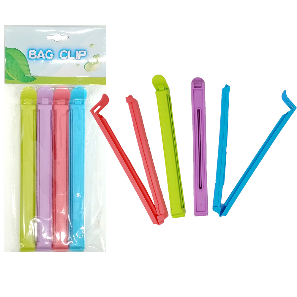 X4 broches para cerrar bolsas -16cm.