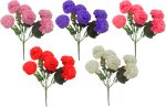 Bouquet de 6 Flores 5cm  x 28cm aprox