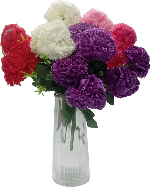 Bouquet de 6 Flores 5cm  x 28cm aprox - Imagen 3