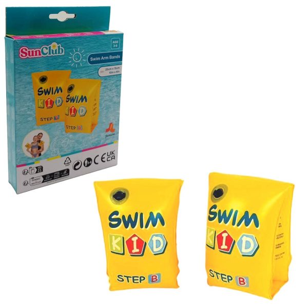 bracitos inflables 25cm SWIM KIDS - Imagen 2