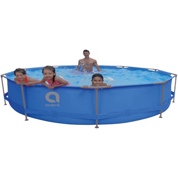 Pileta circular familiar p/armar 3.6mts x76cm alt 6125L aprox - Imagen 5