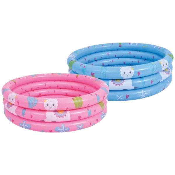Pileta de 3 aros Llama 100x30cm 148L aprox - Imagen 2
