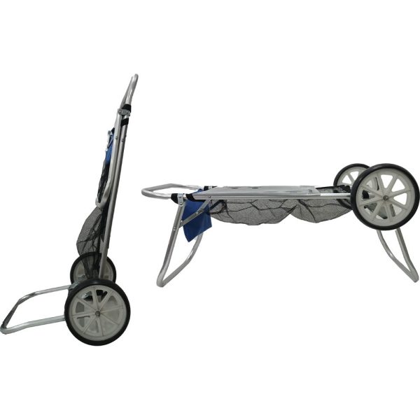Carrito playero convertible en mesa 100x37x40cm - Imagen 2