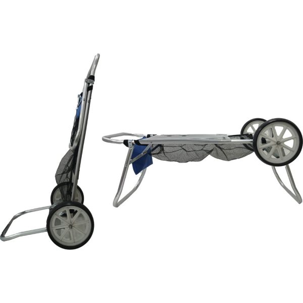Carrito playero convertible en mesa 100x37x40cm - Imagen 3