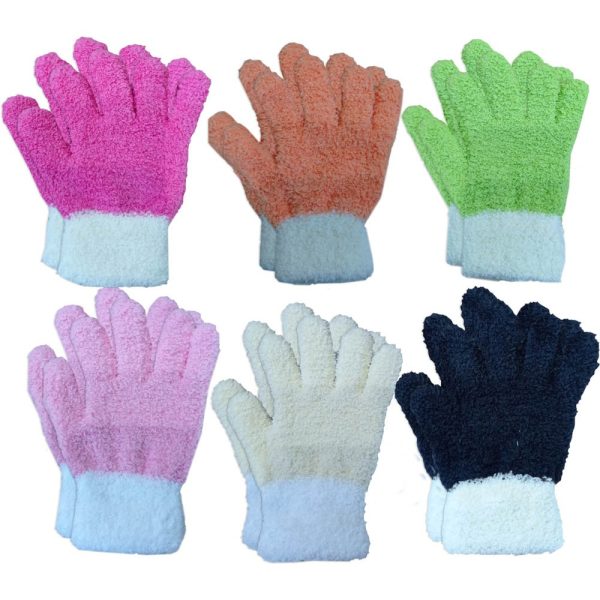 135075-1.jpg Guantes infantil super peludo 12x10cm aprox surt 6 - Imagen 1