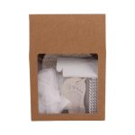 Set de spa - 5 pzas- esponja/separador/vegetal/pom - Imagen 3