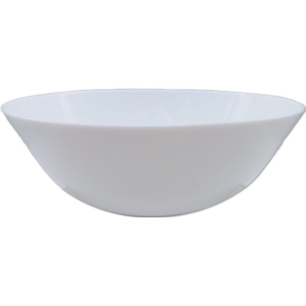 300276-1.jpg Ensaladera MILAN 24cm aprox -Vidrio opalino - Imagen 1