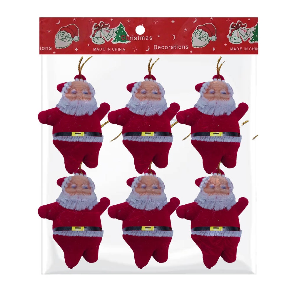 Set x6 noel 6cm