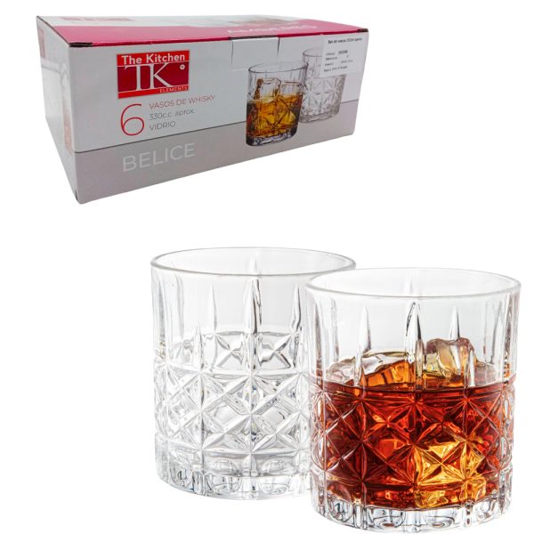 302357-1.jpg Set x6 vasos 333ml aprox- linea Costa - Imagen 1