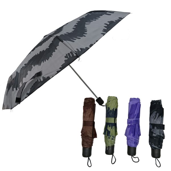 302653-1.jpg Paraguas plegable estampado camuflado- 53cm aprox - Imagen 1