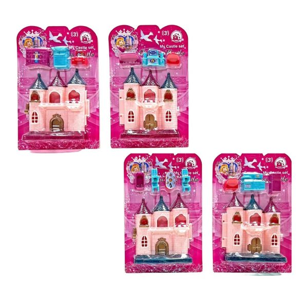 302947-1.jpg BL Mini Castillo con Muebles 15x23x3.5 cm aprox - Imagen 1