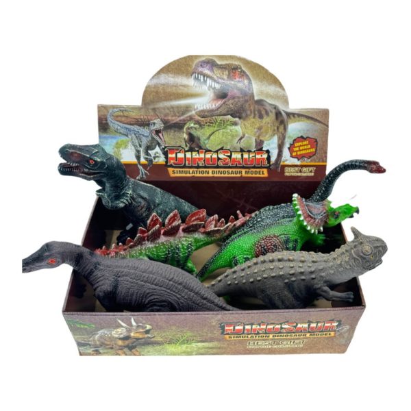 302992-1.jpg Dinosaurio con sonido 40,5x12,5x26cm aprox-en display x6 - Imagen 1