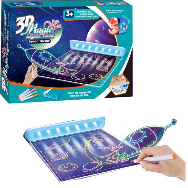 303087-1.jpg CR pizarra 3D c/10 diseños 22*4.3*30 cm aprox - Imagen 1