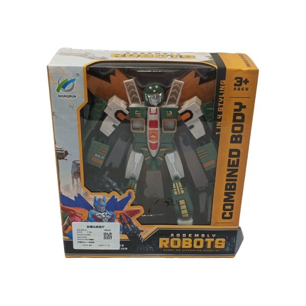 CR Robot transformable 4 surtidos 19x6x21cm aprox - Imagen 1