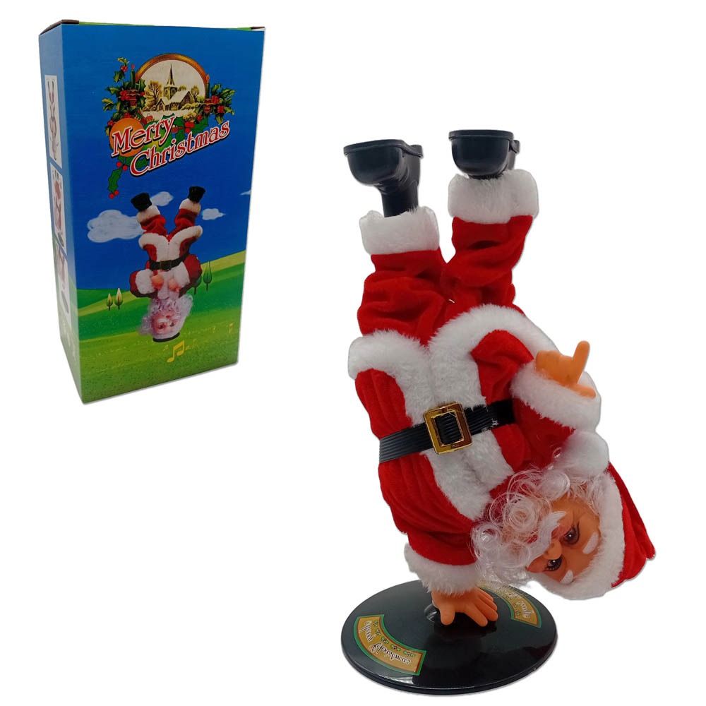 Noel con mov gira 30cm en caja de regalo