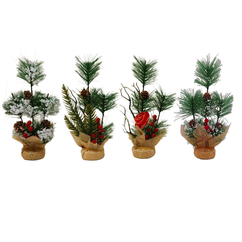 Árbol de escritorio 20cm - 4 surtido