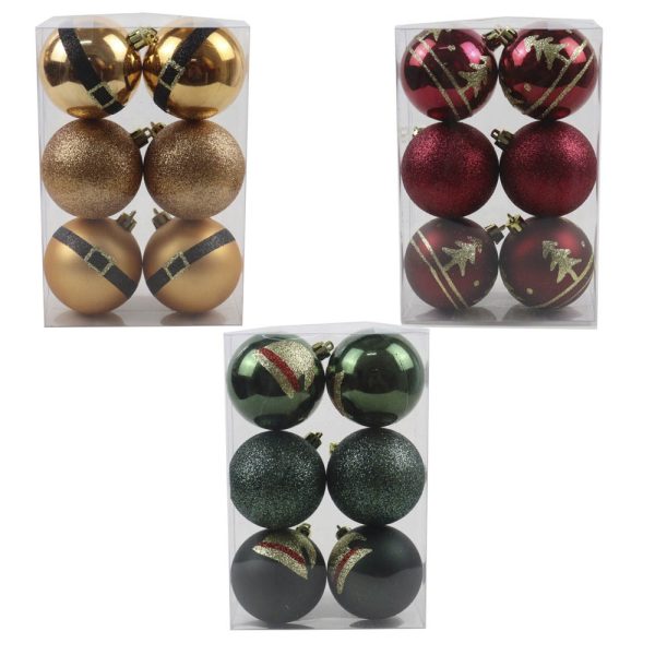 303672-1.jpg PVC x6bolas Nº6, 2 brill, 2 purp, 2 satin- 3 surt - Imagen 1