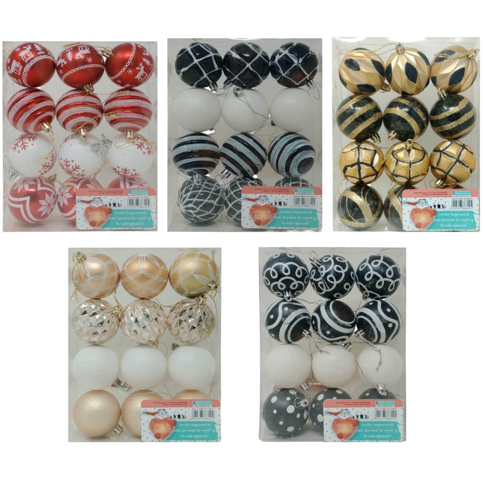 PVC x12 bolas Nº6- 5 surtido