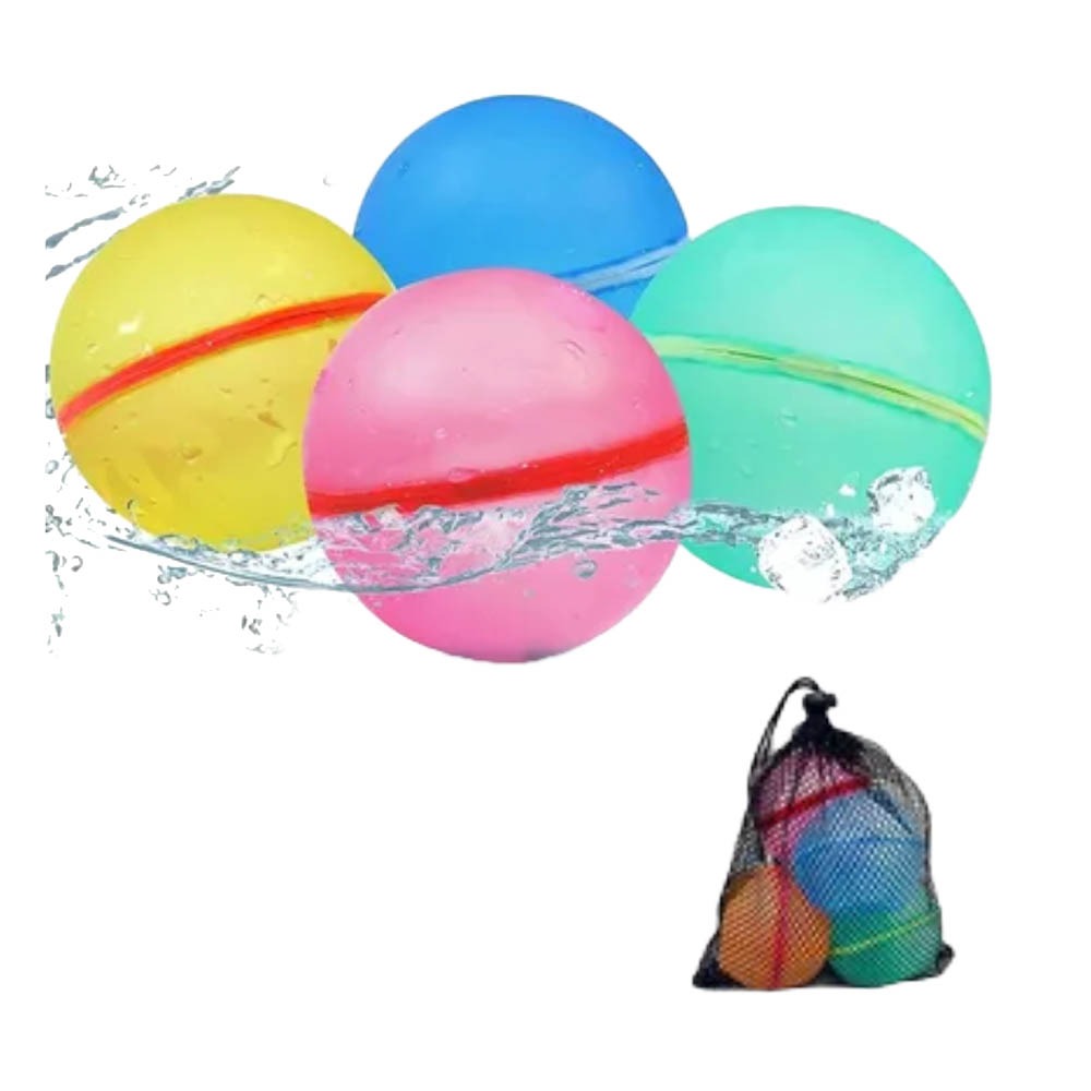 Bombitas de agua reutilizables imantadas X4 Unidades