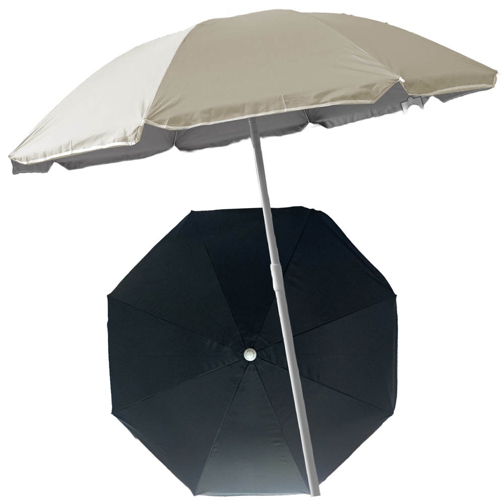 Sombrilla IPANEMA 180cm,recl,tubo 28/32mm,var 4mm,surtido 2