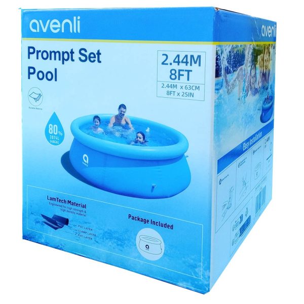 Pileta inflable familiar circular 1.68m x 51cm al 1000L aprox - Imagen 2
