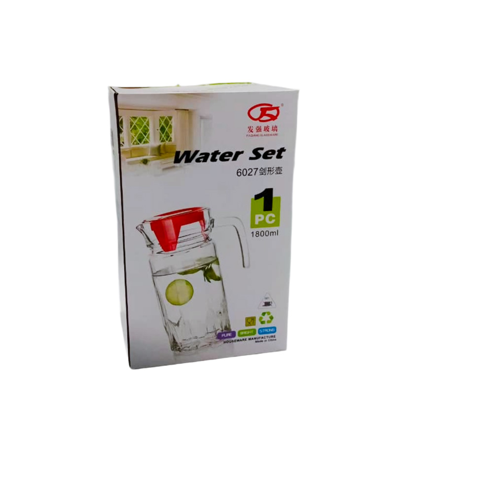 Jarra para servir octogonal 1.8L