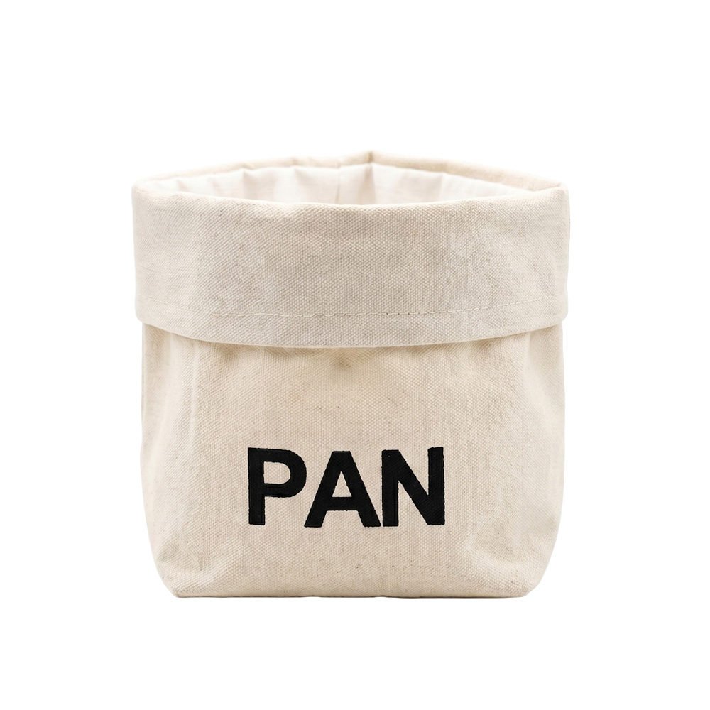 Canasto panera de tela 16x14x14 CM