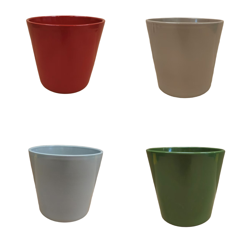 Maceta d terracotta -Medida ø13x ø10 x 12cmaprox-surtx4
