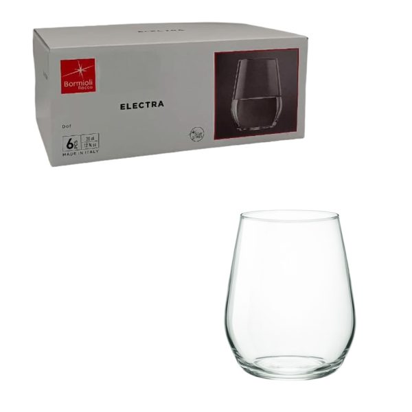 304140-1.jpg Set x6 vasos ELECTRA DOF 380cc aprox - Imagen 1