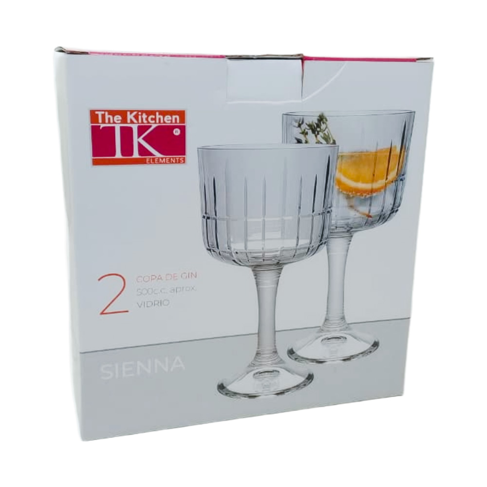 Set x2 Copas de gin Sienna 530cc