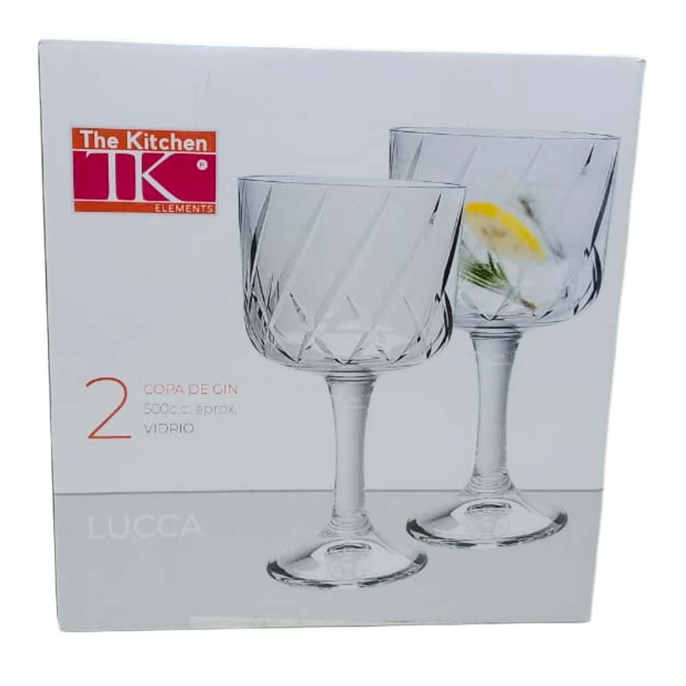 Set x2 Copas de gin Lucca 530cc