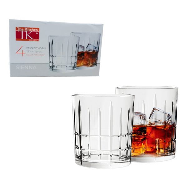 Set x4 Vasos Sienna 370cc aprox - Imagen 4