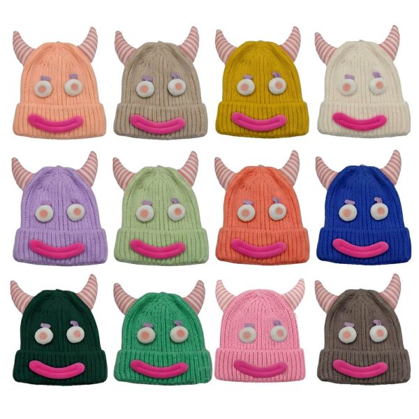 gorro infantil con apliques 100% polyester - Imagen 1