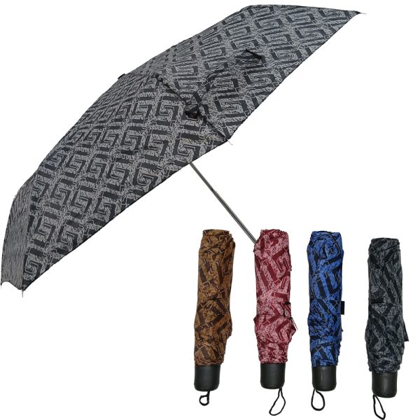 Paraguas plegable estampado espirales- 53cm aprox - Imagen 1