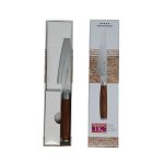 Cuchillo 12.5cm aprox con mango de madera - Imagen 3