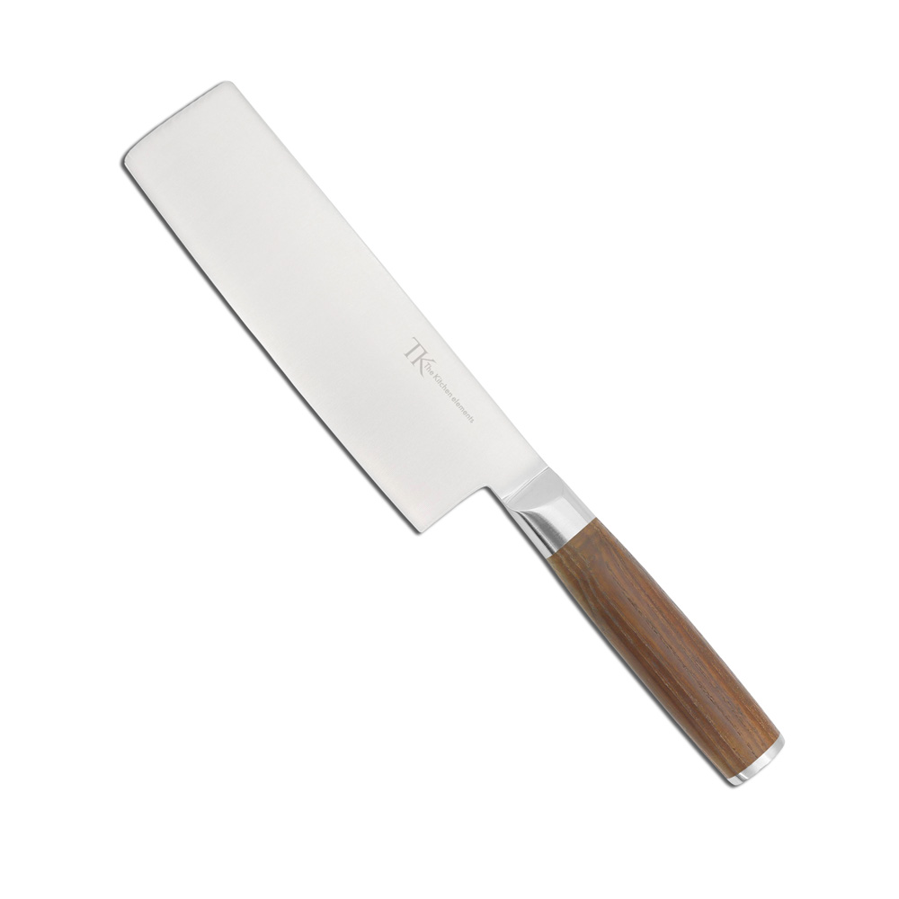 Cuchillo Nakiri 18cm con mango de madera