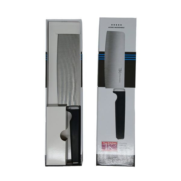 Cuchillo Nakiri 18cm aprox con mango plástico - Imagen 3