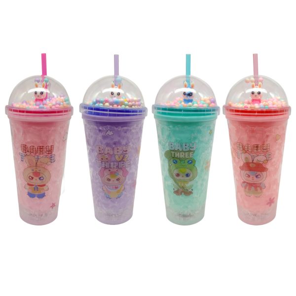 305292-1.jpg Vaso plástico doble pared con gel refrigerante 450cc - Imagen 1
