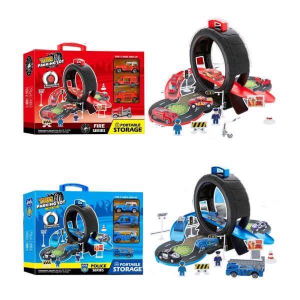 CR Estación bomberos c/accesorios  27.5*7.5*23 Cm aprox - Imagen 1