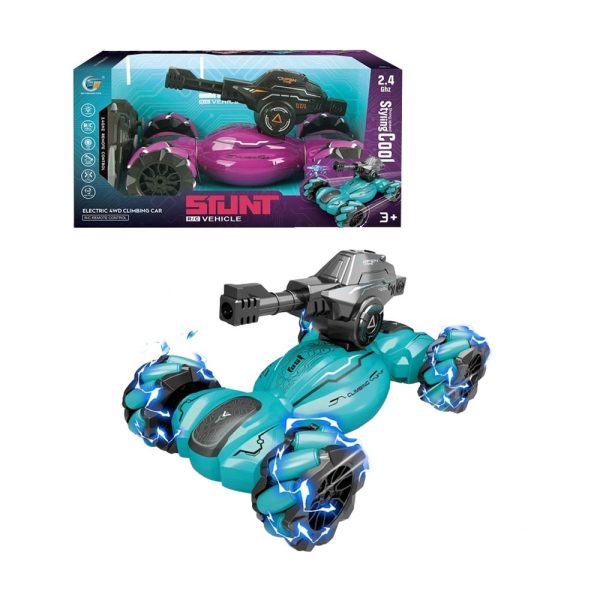 306270-1.jpg CR Auto lanza agua R/C c/luz USB 3.7V 25*13*11.5cm aprox - Imagen 1