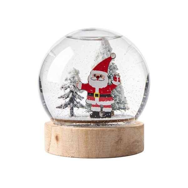 306373-1.jpg Bola de agua 6cm aprox c/Papá Noel interior+acc-6 surt - Imagen 1