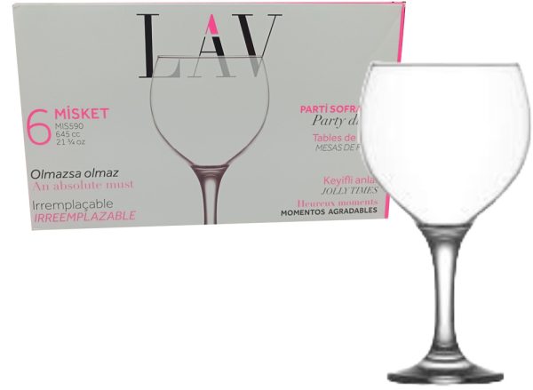 37094-1.jpg pk x6 copa MISKET goblet 645cc aprox - Imagen 1