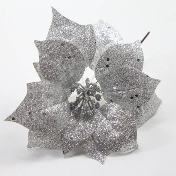 Flor 14cm aprox con purp-do y pla - Imagen 3