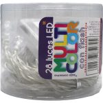 28L LED a pila piña- cable transparente - Imagen 3