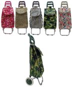 Carrito decorado p/compras - 5 mod -94x34cm aprox
