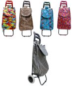 Carrito decorado p/compras - 5 mod -94x34cm aprox - Imagen 3
