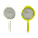 colador acero inox mango plástico 14cm aprox - Imagen 3